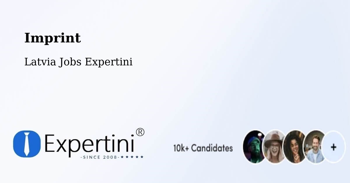 Imprint – Rēzekne - Latvia Jobs Expertini